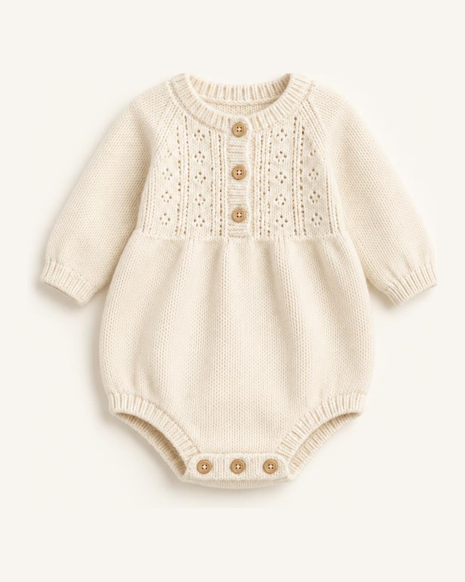 Cloud Knit Romper